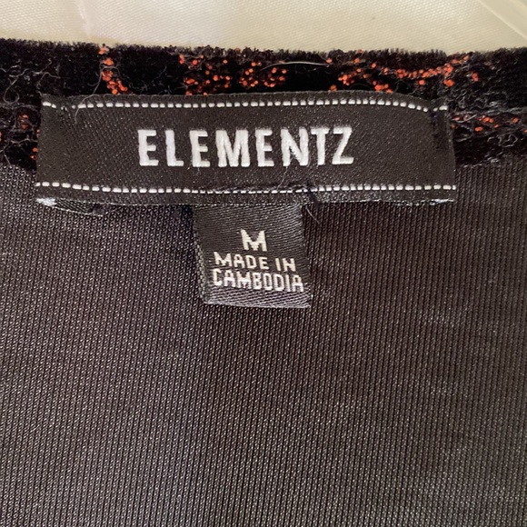 Elementz blouse size M EUC - Picture 3 of 8